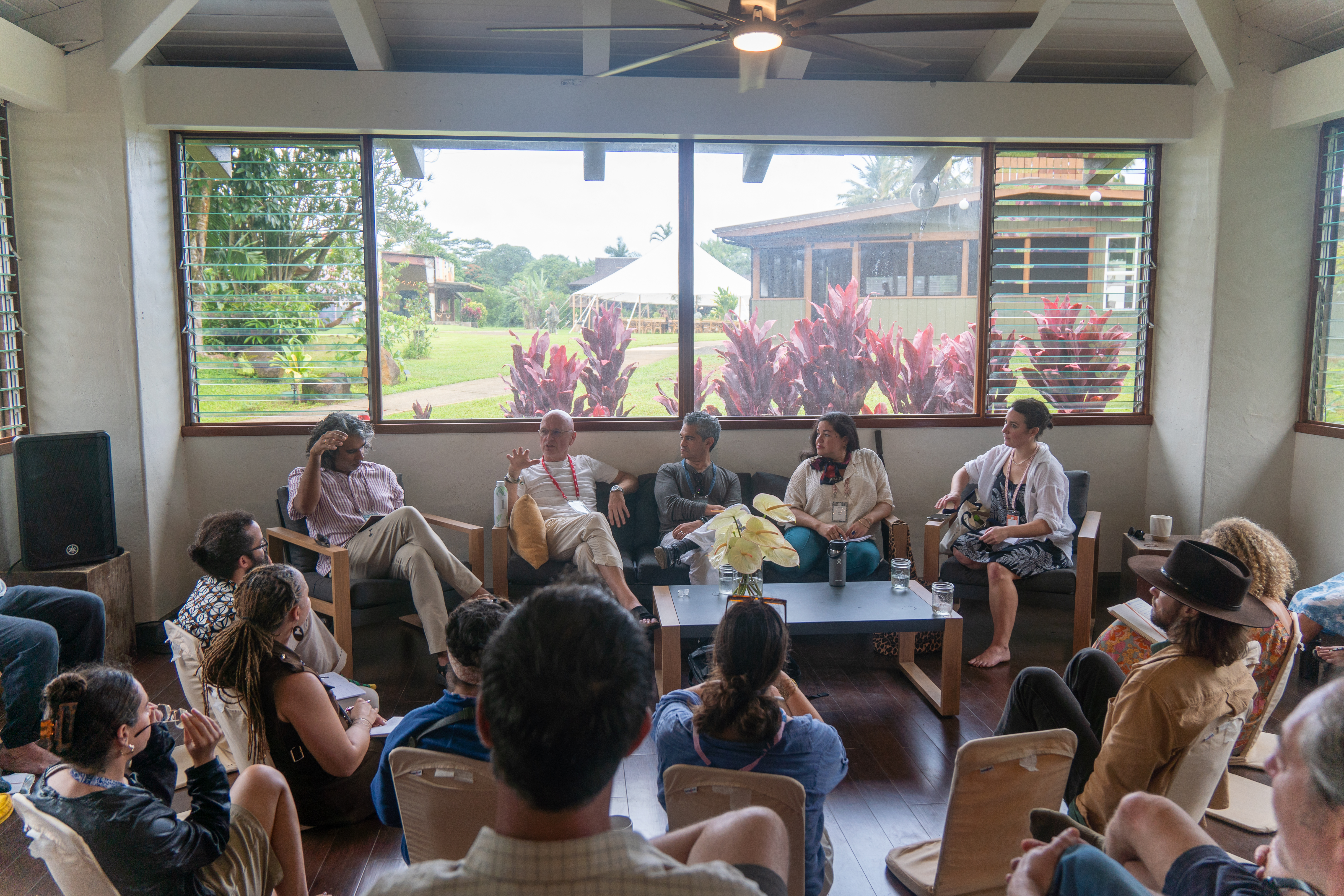 Narrative Threads panel at Common Ground Summit, Kauai