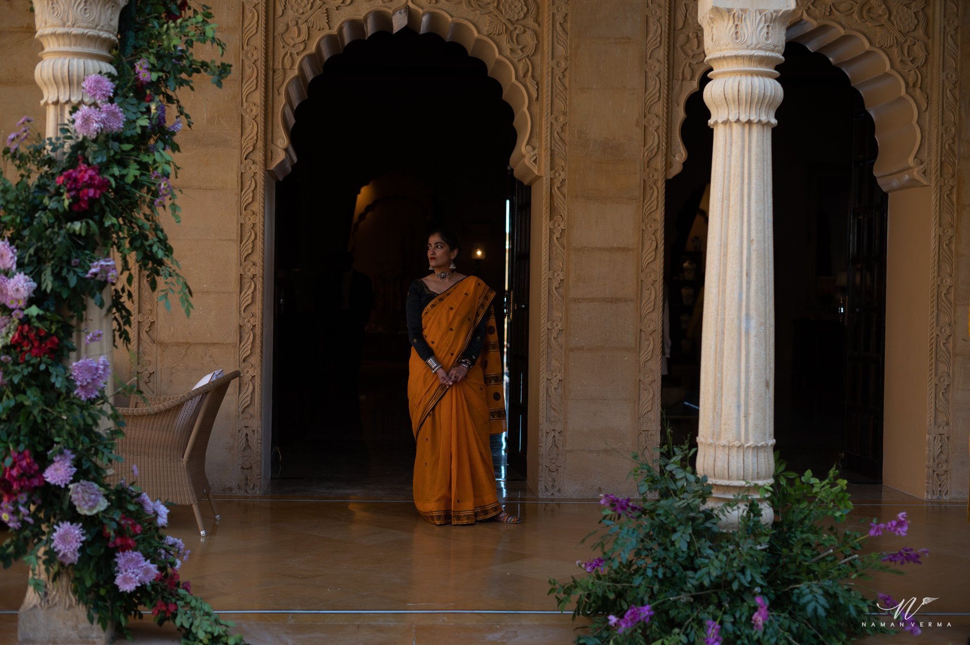 Haldi and Mehendi ceremony photo