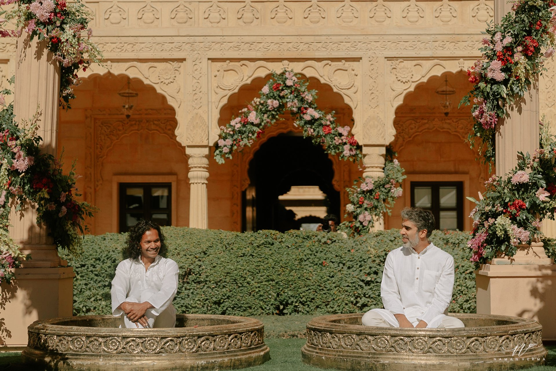 Haldi and Mehendi ceremony photo