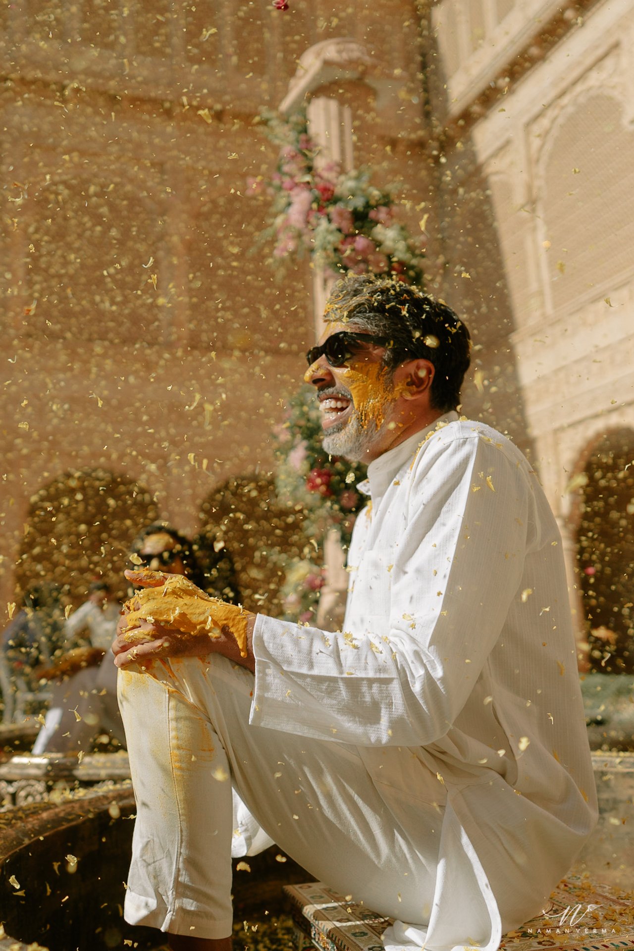 Haldi and Mehendi ceremony photo