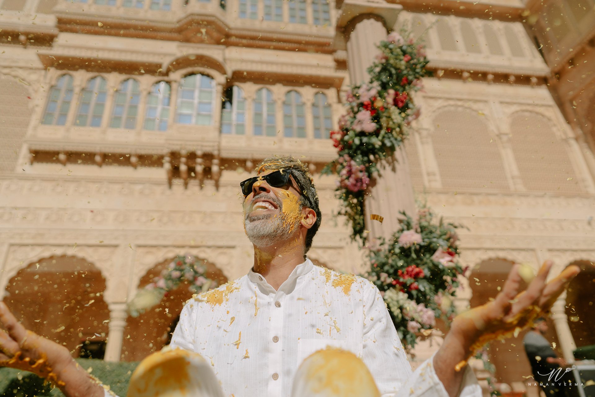Haldi and Mehendi ceremony photo