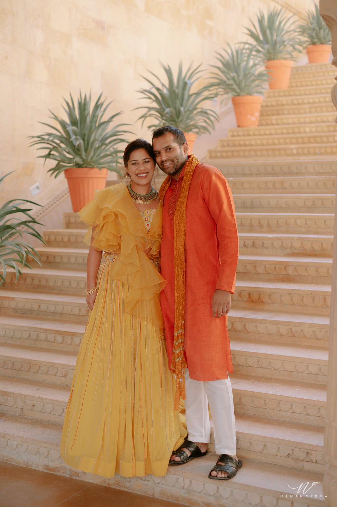 Haldi and Mehendi ceremony photo