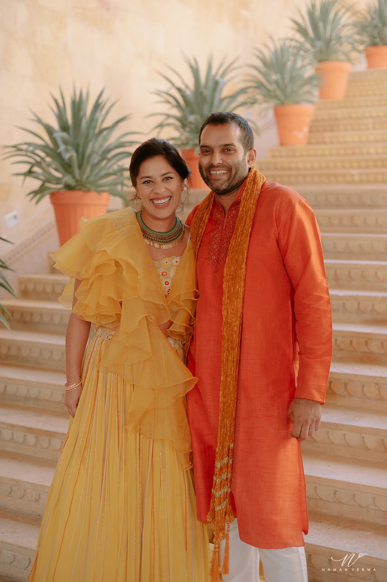 Haldi and Mehendi ceremony photo