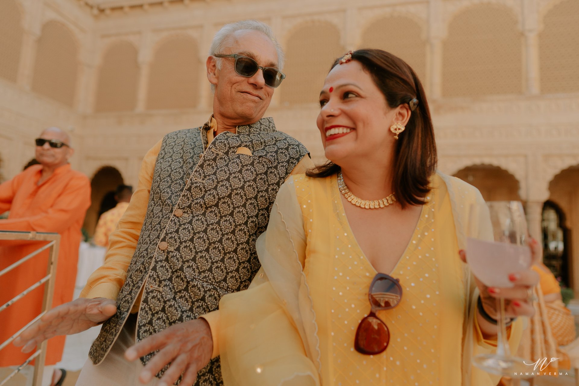 Haldi and Mehendi ceremony photo