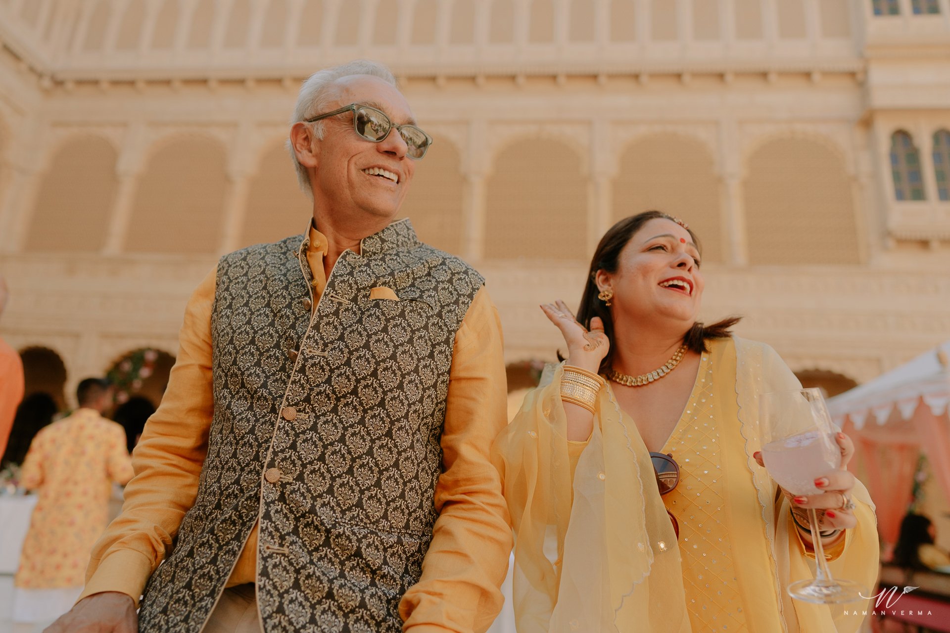 Haldi and Mehendi ceremony photo