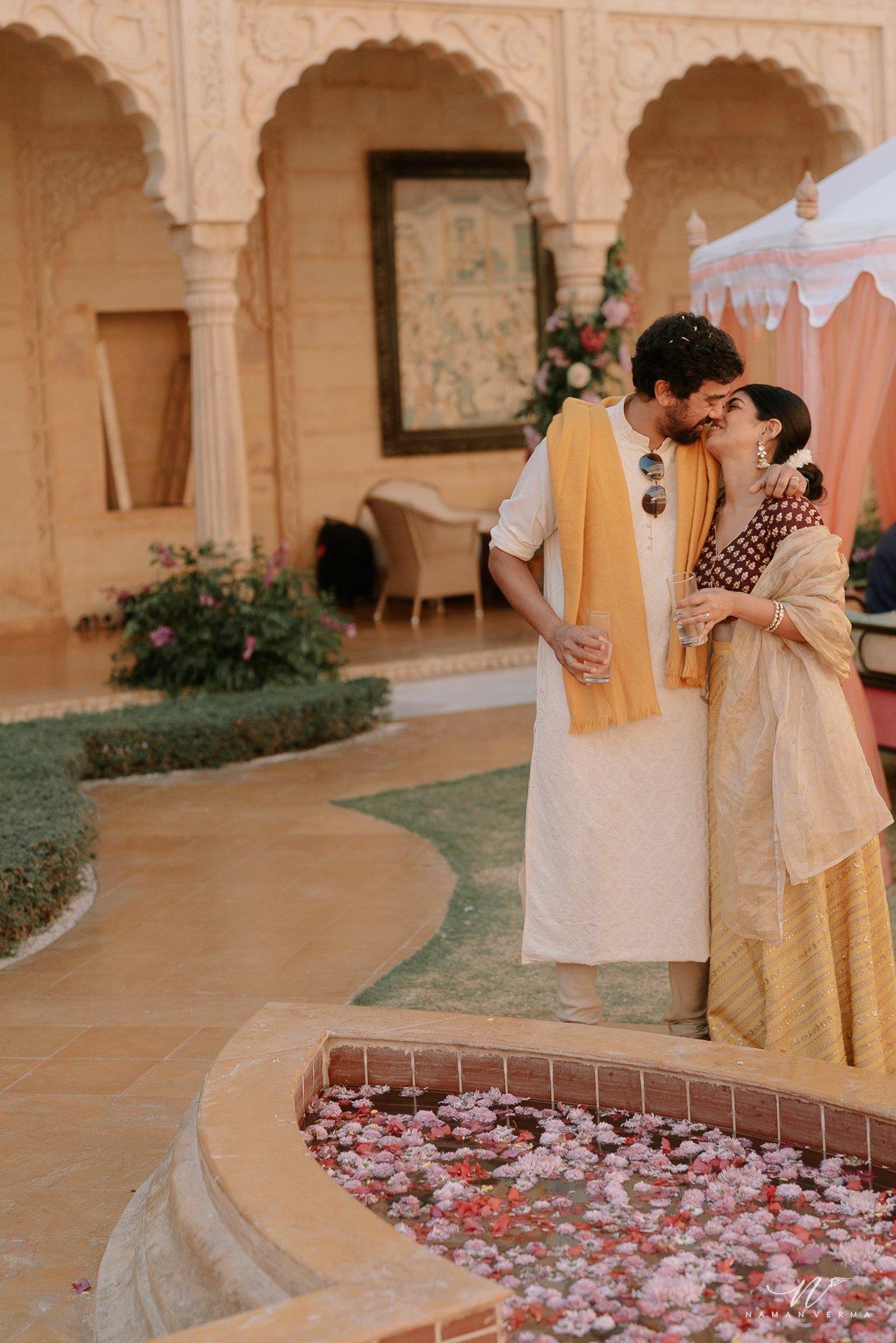 Haldi and Mehendi ceremony photo
