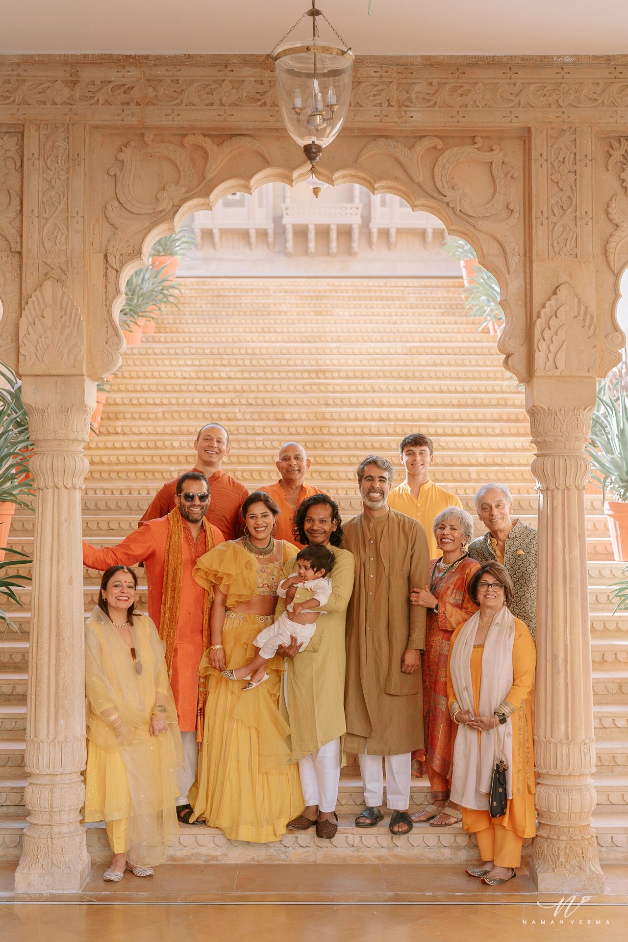 Haldi and Mehendi ceremony photo
