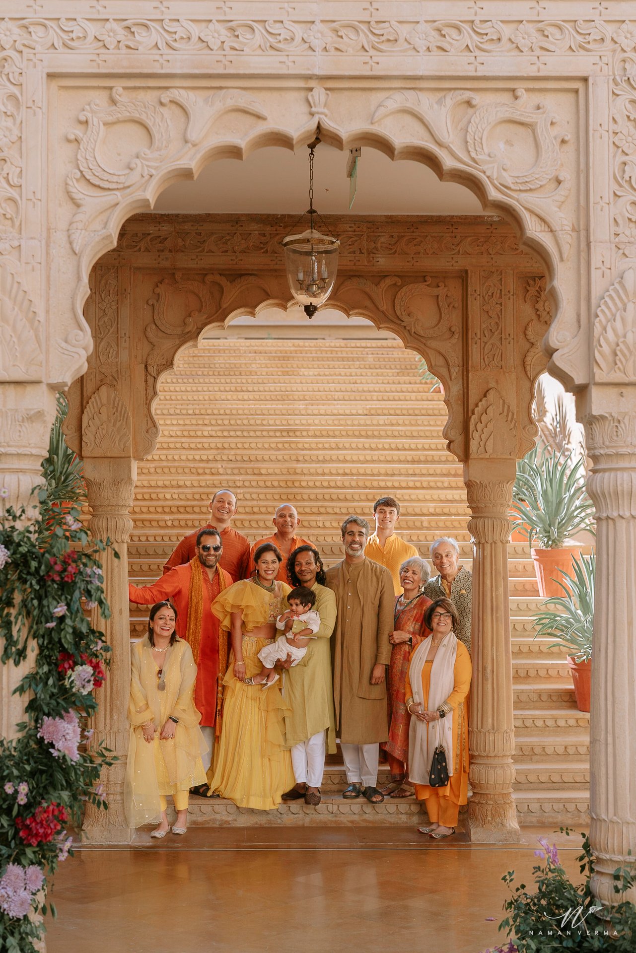 Haldi and Mehendi ceremony photo