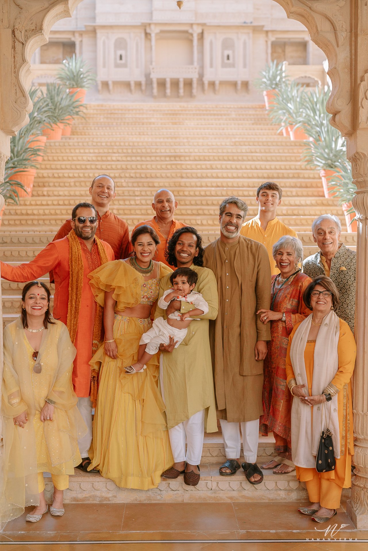 Haldi and Mehendi ceremony photo