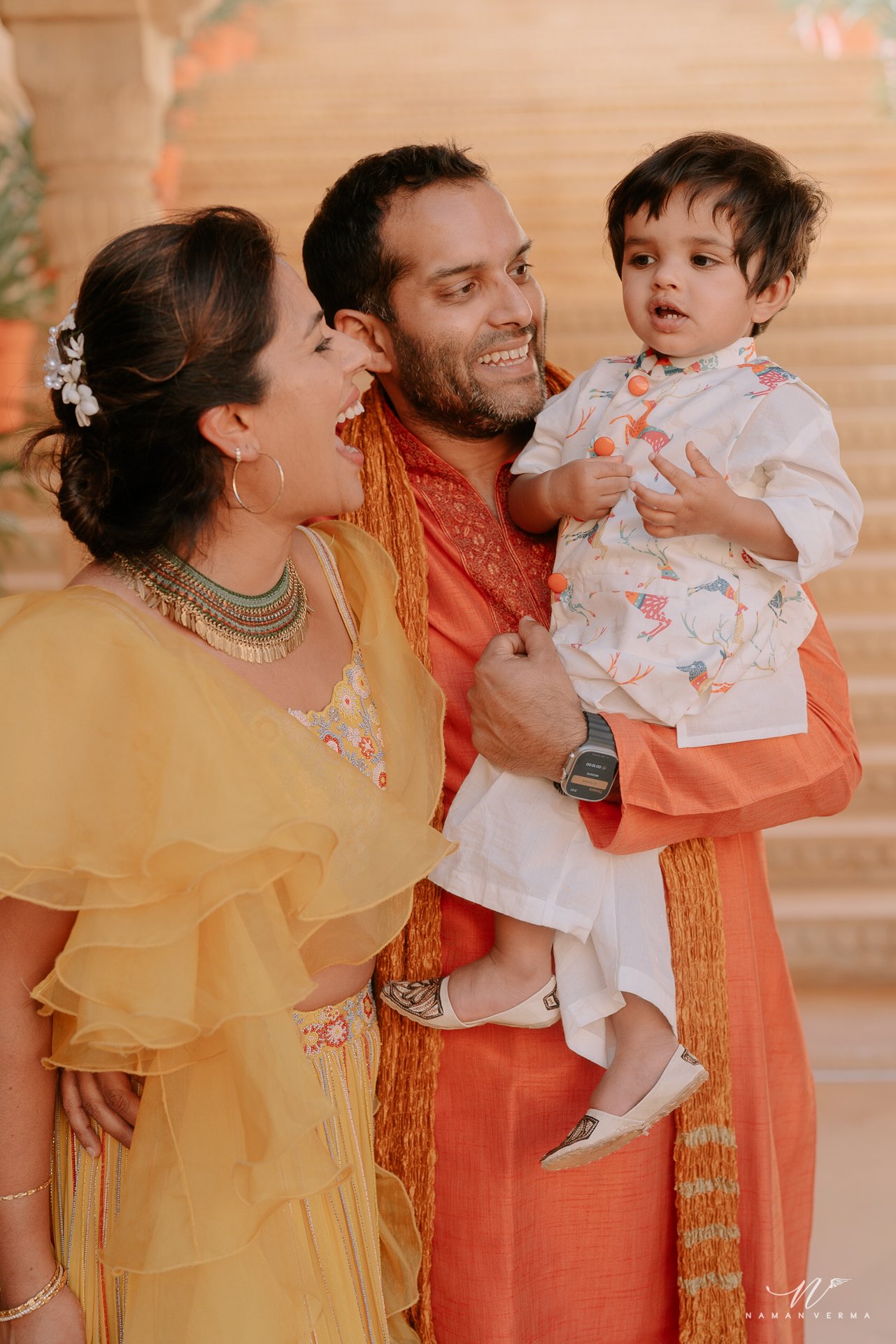 Haldi and Mehendi ceremony photo