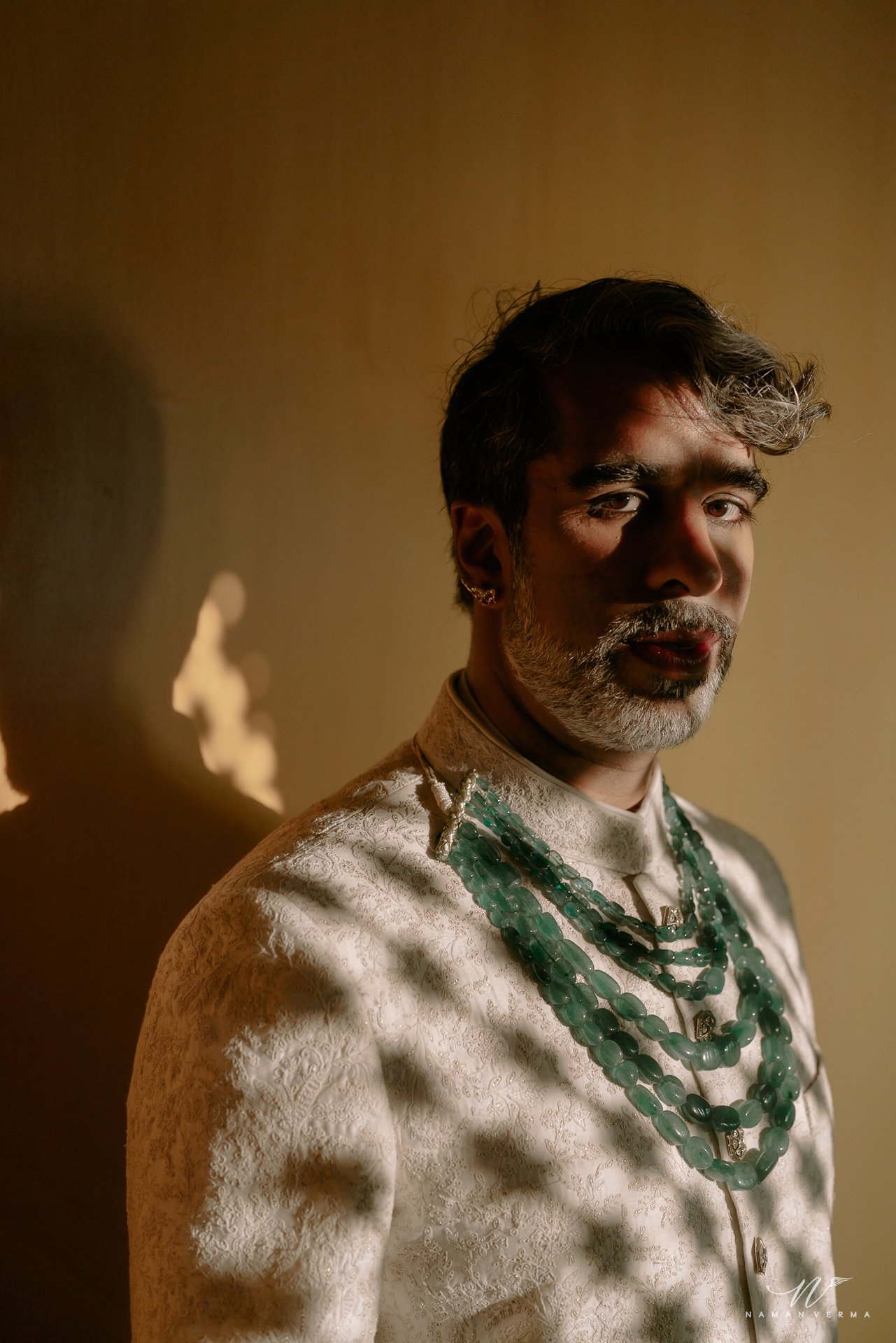 Kahran Singh at his wedding in Jaisalmer